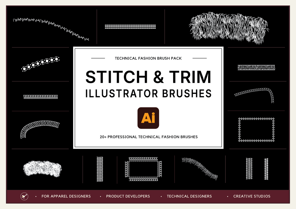 B001 Technical Fashion Brush Pack