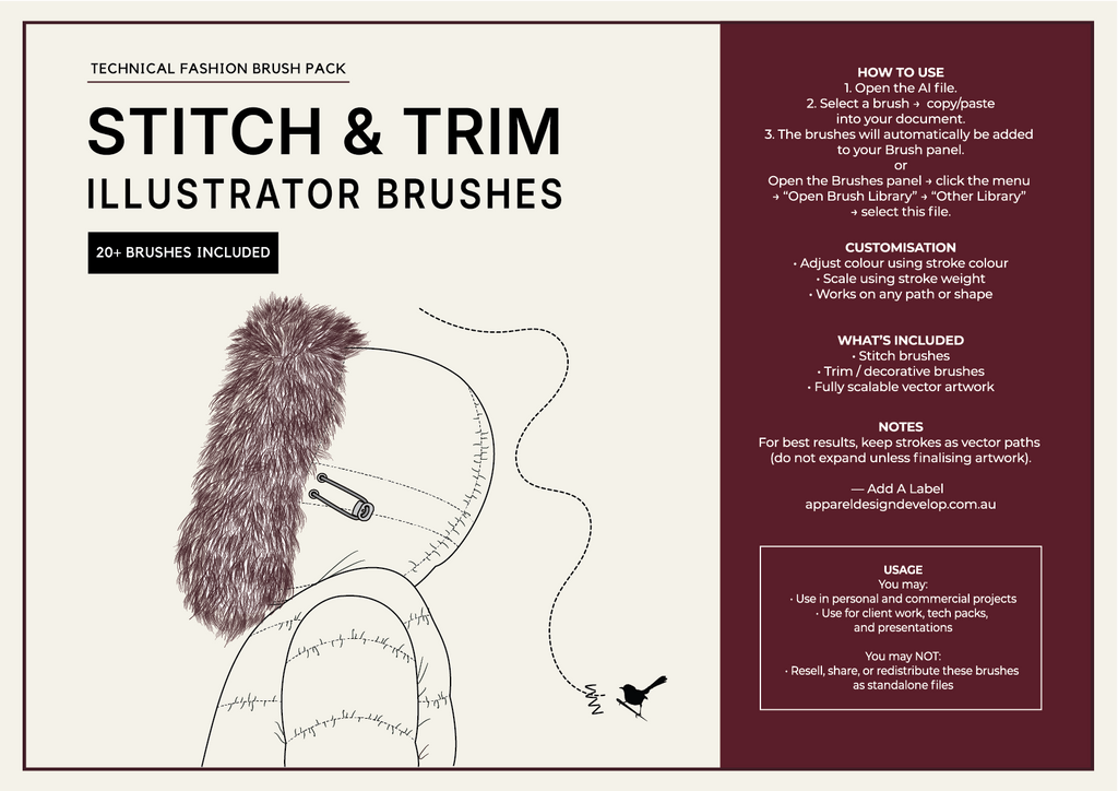 B001 Technical Fashion Brush Pack